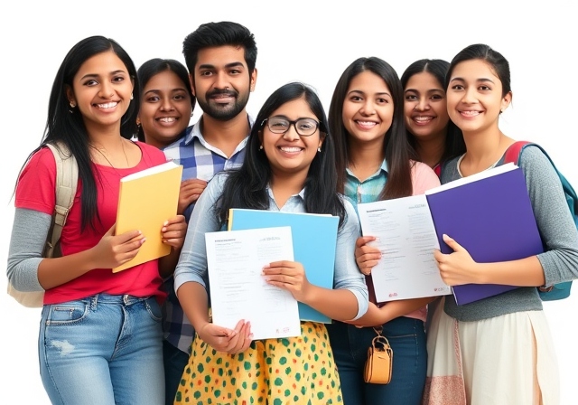 students smiling